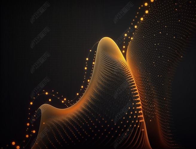 原创网络连接效果数字科技背景设计版权可商用
